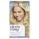 Clairol Nice'n Easy Crème, Natural Looking Oil Infused Permanent Hair Dye, 11A Ultra Light Ash Blonde