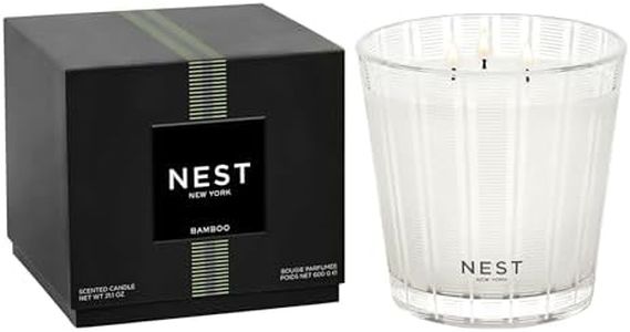NEST Fragrances NEST03BM002 3-Wick Candle- Bamboo, 21.2 oz