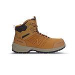 New Balance mens Composite Toe CalibreIndustrial Boot, Wheat, 10 Wide