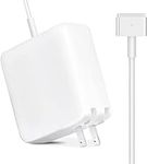 Mac Book Air Charger Replacement for Mac Air AC 45W Power T-tip Shape Connector Power Adapter for 11 inch and 13 inch (Between 2012-2017)