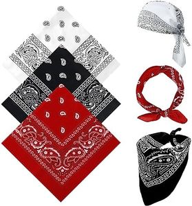 sularpek Bandana, 3 Stück Bandana Kopftuch Damen und Herren, Bandanas mit Original Paisley Muster,Headwear Haar Schal Ansatz Handgelenk Kopf Biker, 55 x 55 cm