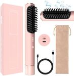 Cordless Hair Straightener Brush, P