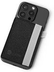 Stick-On Phone Wallet for Back of iPhone or Android Case | 6 Sleeve Credit Card Holder - Pocket for Cards, Money & ID - Built-in Stand - Waterproof Material - Travel, Work & Life-Proof - Starry