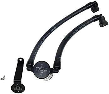 JLT Performance 3031P-B Oil Separator 3.0 Passenger Side, Black Anodized Compatible for 2015-2019 Edge Sport, 2016-2019 Lincoln MKX 2.7 Ecoboost