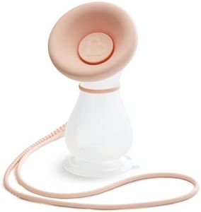 Munchkin® Manual Breast Pump - Portable Pump for Expressing Milk at Home, Work, and On The Go, 4 Ounce, Silicone
