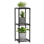 MetalTouch Plant Stand Indoor Ootdoor, 3 Tier Tall Plant Shelf Flower Pot Stands Display Rack Holder Outdoor, Small Space Planter Stands Shelves for Corner Living Room Garden