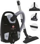 Hoover H-ENERGY 300 Pets Cylinder Vacuum Cleaner with Pet Hair Tool - High Performance Small Corded Vacuum, 3.5L Bagged Canister, Hepa Filter, Compact to Store, 850w [HE320PET]