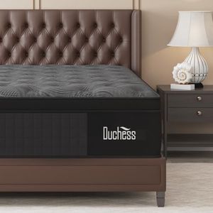 Duchess Double Hybrid Mattress,Latex Gel Memory Foam Hybrid Mattress with Individually Pocket Springs Breathable Mattresses for Cool Sleep Motion Isolation & Pressure Relief (Ultimate-27CM, Double)