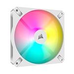 CORSAIR iCUE AR120 RGB Digital 120mm ARGB-Compatible Single Fan - White