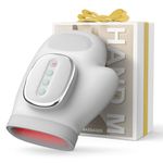 【Father's Day Gift】Electric Hand Massager with Heat and Compression -3 Massage Modes & 3 Heat Settings & 5 Compression Levels,Portable Cordless Finger Hand Massage,Ideal Gifts for Parents,Wife,Husband,Women,Men