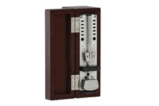 Wittner Metronome Taktell Super-Mini Series 880.2 - Solid wood casing - Without bell - Matte mahogany - Mechanical winding - No batteries required - Made in Germany