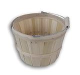Wood Produce Basket. 1/2 peck baske