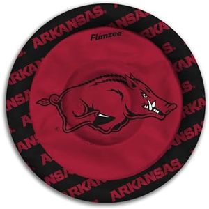 YouTheFan NCAA Arkansas Razorbacks Flimzee Bean-Bag Flying Disc