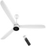 atomberg Renesa Enzel 1400mm BLDC Ceiling Fan with Remote | BEE 5 star | High Air Delivery | LED Speed Indicator | Low Noise | Sleek Design | Power Saving | 3 Year Warranty (Gloss white)