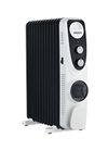 USHA 4213 Fu Ptc U Shaped 13 Fin Oil Filled Radiator Room Heater (Black),2400 Watts