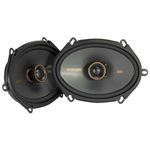 KICKER 51KSC6804 KS-Series 6x8 Coaxial Speakers with .75" tweeters, 4-Ohm, Pair