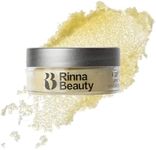 Rinna Beauty Kiss Off Lip Scrub - Lip Exfoliator to Smooth, Nourish & Hydrate with Coconut Oil, Carrot Seed Oil, Cocoa Butter, Shea Butter & Natural Sugar - Vegan & Cruelty-Free - 0.53 oz