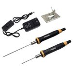 Afantti Foam Cutter Hot Wire Electric Styrofoam Cutting Pen Tool | Higher Temperature | 2 Needle | Heat-Insulated Handle | for Polyethylene EVA Foam Board