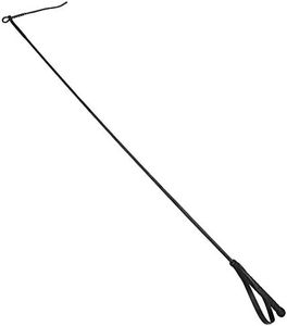 Intrepid International Horse Riding Whip with Loop, 36 Inch, Black