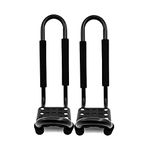 Telakeni Kayak Roof Racks Carrier Universal Cars Support Kayak Canoe Roof Rack for SUV, Jeeps