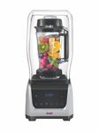 HANS Problend-S® 2500 Watts Sound Enclosure Commercial Blender, Big 2.5 Liter BPA free Jar, Touch Speed and Timer Controls, Heavy Duty Professional Blender, Silver/Black