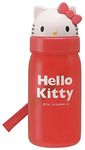 Hello Kitty] Expression Die Cut Straw Bottle Flask Sanrio Diecast Lunch Series by