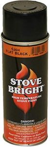 Stove Bright 6304 Stove Bright High Temperature Flat Black Stove Paint