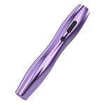 Mast P20 Wireless Tattoo Pen Machine Rotary Tattoo Gun Lightweight Digital Display Slim Frame for Women Aritst (1 battery- purple)