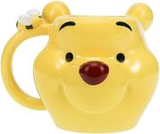 Paladone Disney Classic Winnie The Pooh Mug Perfect Disney Kitchen Addition, Ceramic Mug 350Ml (11 Fl Oz)