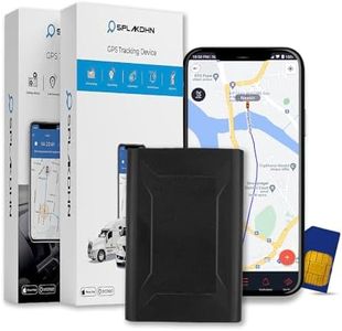 SPLAKDHN Wireless GPS Tracker for Car, Scooty, Trucks, Kids and Women Saftey | 10000 mAh Battery | Voice Monitoring | inbuilt Mic | Live Tracking | 1 Yr Android iOS app Subscription Included