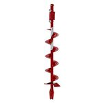 Earthquake EA6F 6-Inch Diameter 36-Inch Long Earth Auger with Fishtail Point and Flex Coil Shock Spring