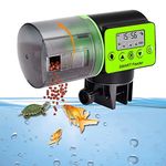 Qpets Acrylonitrile Butadiene Styrene, Usb Charger 3 Way Automatic Fish Feeder Timer Turtle Food Fish Tank Accessories Aquarium Auto Feeder Fish For Marine Aquariums Pond , ?16.6 X 12.7 X 7.2 Cm