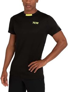 TCA Atomic Maglia per Palestra Uomo Sport - Maglietta Running - Maglie da Corsa a Maniche Corte - Abbigliamento Fitness - Nero (Vecchio), XL