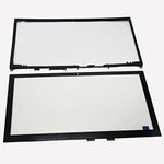 LCDOLED® 15.6 inch Laptop Touch Screen Digitizer + Bezel for Toshiba Satellite P55W-C5316 P55W-C5317 P55W-C5314 P55W-C5200X P55W-C5204 P55W-C Series