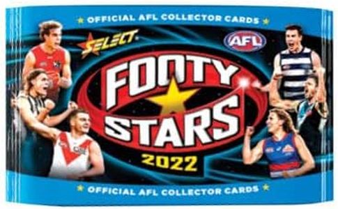 2022 Official AFL Select Footy Stars Pack - 9 Premium Cards per Pack - **New**