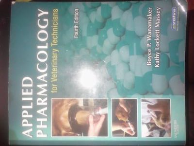 Applied Pharmacology for Veterinary Technicians