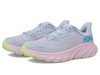 HOKA ONE ONE Women's Arahi 7 Sneaker, Gull/Pink Twilight, 10 UK Wide