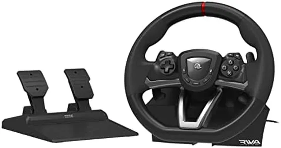 HORI Racing Wheel Apex for Playstation 5, PlayStation 4 and PC - Officially Licensed by Sony - Compatible with Gran Turismo 7