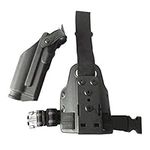 Ace Hunter Quick Release Right Leg Thigh Holster and Tactical Drop Light Bearing M6 TLR-1 Gun Drop Holster for Glock 17 18 19 22 23 26