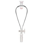 stonylab Separatory Funnel with PTFE Stopcock, 1000 ml Conical Pear-Shaped Heavy Wall Borosilicate Glass Separating Funnel with 24/40 Joints