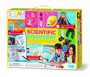 4M Toysmith, STEAM Powered Kids Scientific Discovery, 42 Different STEAM Experiment & Projects DIY Stem Toy, for Boys & Girls Ages 8+