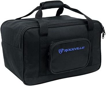 Rockville TB8 Padded Speaker Bag Carry Case for 8" DJ PA Speakers+Stand