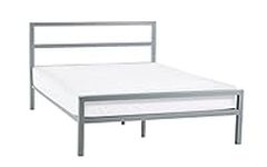 Julian Bowen Soto Metal Bed 120Cm - Silver