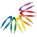 Jumbo Easy Grip Tweezers Pack of 6