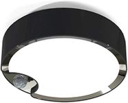 WOOPHEN Motion Sensor Ceiling Light Battery Operated Super Bright Indoor Wireless LED Light,Daylight (Black)