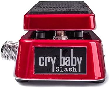 JIM DUNLOP SW95 Guitar Effects Pedal, Slash Cry Baby Wah, Distortion, Fasel-loaded Classic circuit, MultiColored, 9V