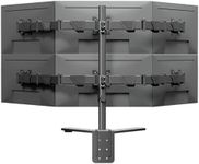 HILLPORT 6 Six Monitor Desk Mount A