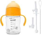 Evorie Weighted Straw Sippy Cup wit