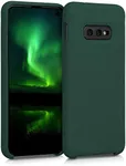 kwmobile Case Compatible with Samsung Galaxy S10e Case - TPU Silicone Phone Cover with Soft Finish - Moss Green