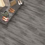 Plantex SPC Tiles for Floor(Sample Plank)/Interlocking Sound Insulated Floor Tiles/Click N Lock Wooden Flooring for Livingroom/Kitchen/Office - Patriot's Memorial Silver(Water&Fire Resistant)